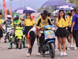 Foto: Serunya Roadrace Piala Kapolda Sulteng Seri 3 di Morowali