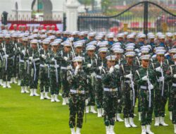 Hujan Tak Surutkan Semangat Pasukan di Gladi Kotor HUT ke-80 RI