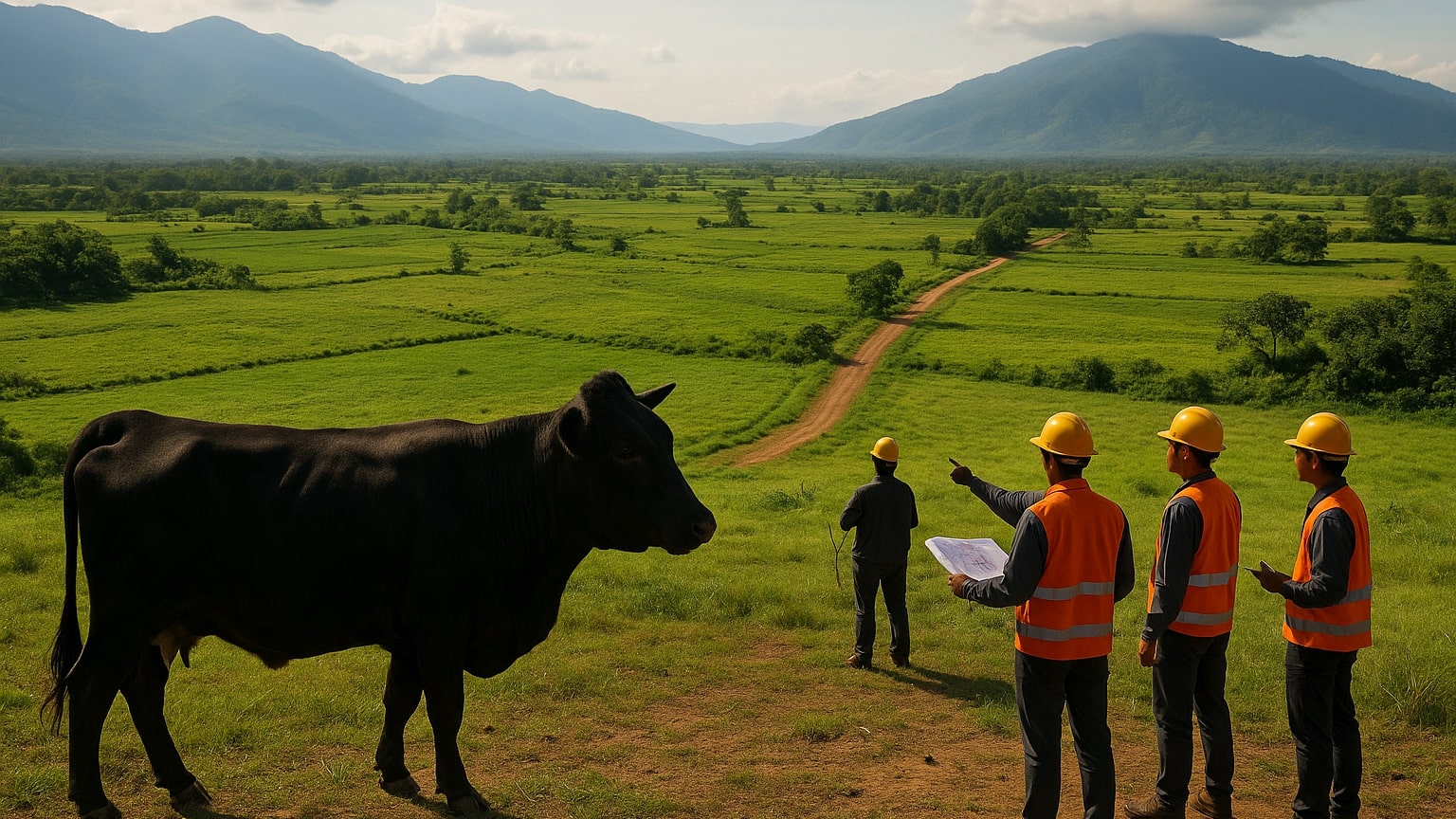 Lahan hijau seluas 35 ribu hektare di Parigi Moutong, Sulawesi Tengah, disiapkan untuk proyek peternakan sapi modern bernilai Rp 2 triliun dengan menggandeng investor asal Vietnam.