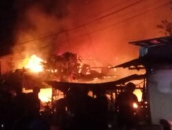 Kebakaran di Palu Hanguskan Rumah dan Asrama Parigi Moutong