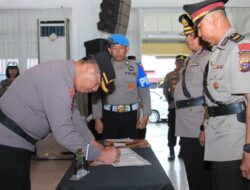 Kapolda Sulteng Mutasi Sejumlah Perwira Polresta Palu