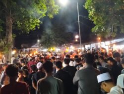 Ratusan Warga Palu Sambut Ramadan dengan Pawai Obor