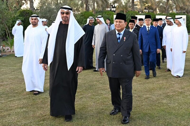 Presiden Prabowo Subianto bersama MBZ di Abu Dhabi membahas kerja sama energi dan investasi