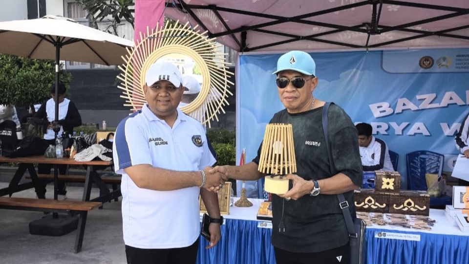 Imigrasi Palu Ramaikan Pameran UMKM HBP ke-62