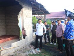 Pascagempa M6,7, Erwin Burase Tinjau Lokasi Terdampak dan Salurkan Bantuan